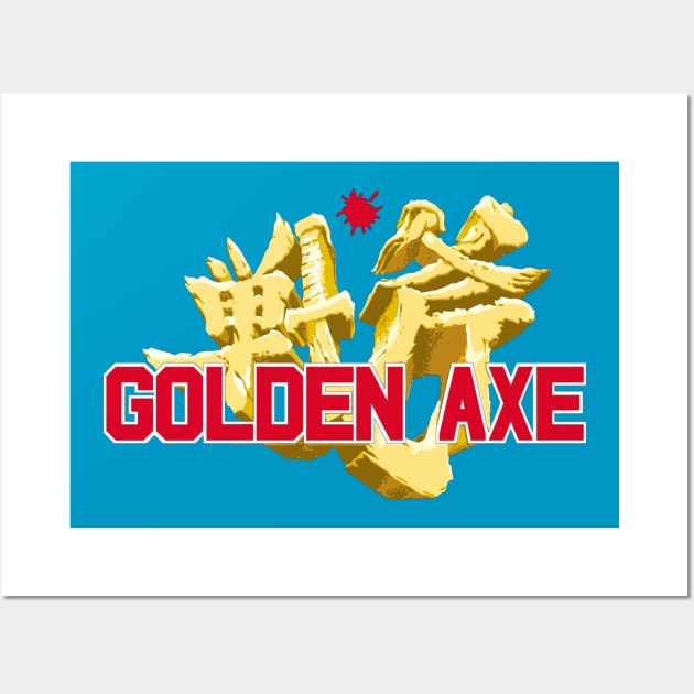 Golden Axe Wall Art by FireballMotion